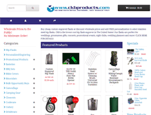 Tablet Screenshot of ckbproducts.com